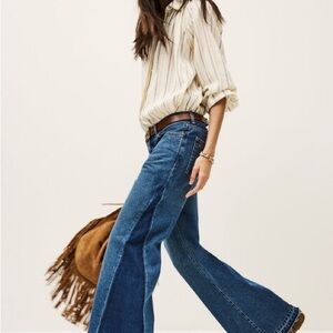 ba&sh VADO Blue Flare Women's Jeans